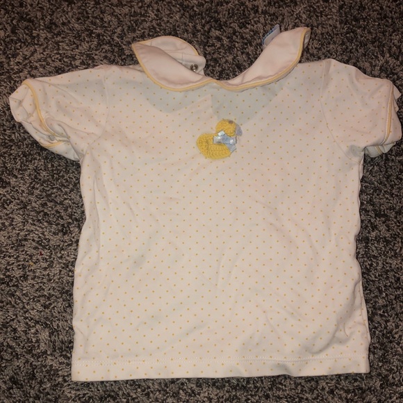 Easter Polka Dot Duckling Polo - Picture 2 of 4